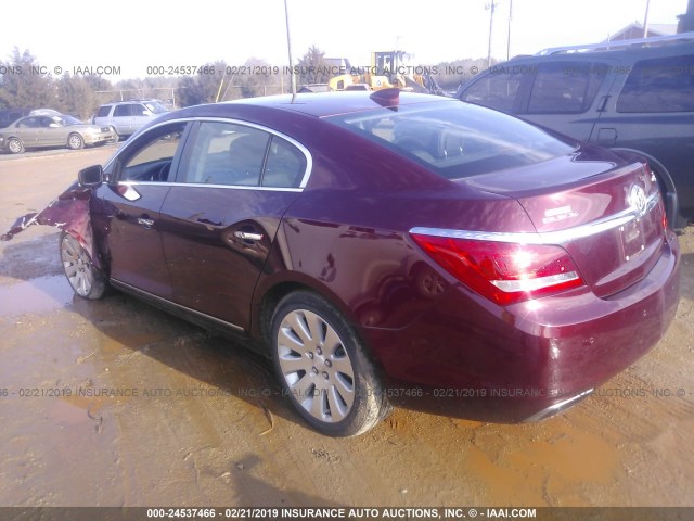 1G4GC5G36FF179715 - 2015 BUICK LACROSSE RED photo 3