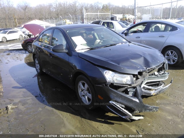 1G1PE5SB7G7204655 - 2016 CHEVROLET CRUZE LIMITED LT GRAY photo 1