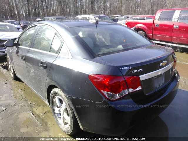 1G1PE5SB7G7204655 - 2016 CHEVROLET CRUZE LIMITED LT GRAY photo 3