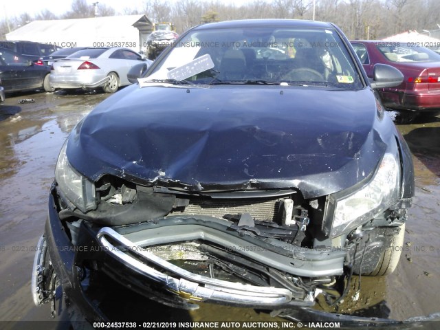 1G1PE5SB7G7204655 - 2016 CHEVROLET CRUZE LIMITED LT GRAY photo 6