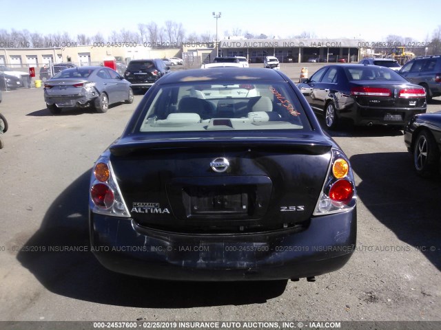 1N4AL11D22C134227 - 2002 NISSAN ALTIMA S/SL BLACK photo 6