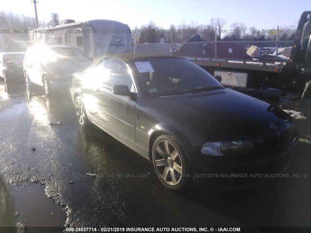 WBABS33412JY59854 - 2002 BMW 325 CI BLACK photo 1