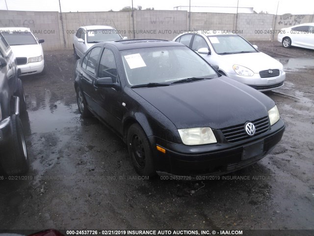 3VWSE69M32M121234 - 2002 VOLKSWAGEN JETTA GLS BLACK photo 1