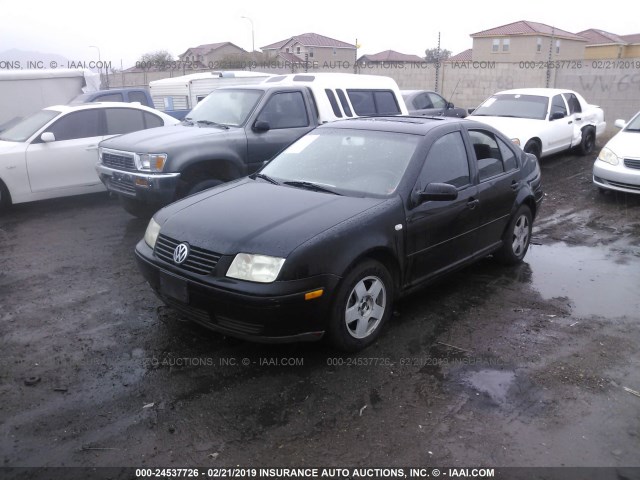 3VWSE69M32M121234 - 2002 VOLKSWAGEN JETTA GLS BLACK photo 2