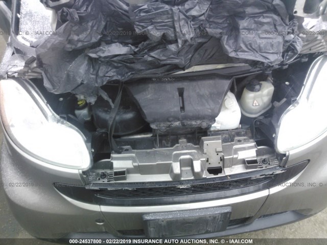 WMEEJ31X39K251646 - 2009 SMART FORTWO PURE/PASSION BROWN photo 10