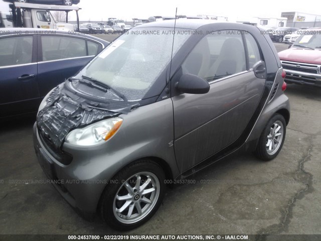 WMEEJ31X39K251646 - 2009 SMART FORTWO PURE/PASSION BROWN photo 2