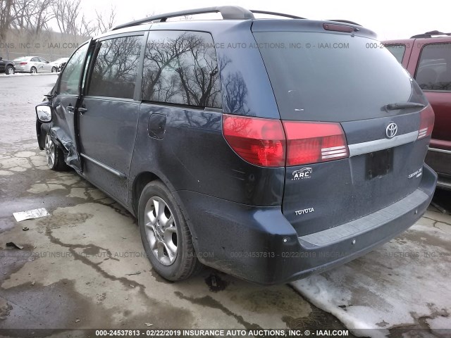 5TDZA22C95S273871 - 2005 TOYOTA SIENNA XLE/XLE LIMITED BLUE photo 3