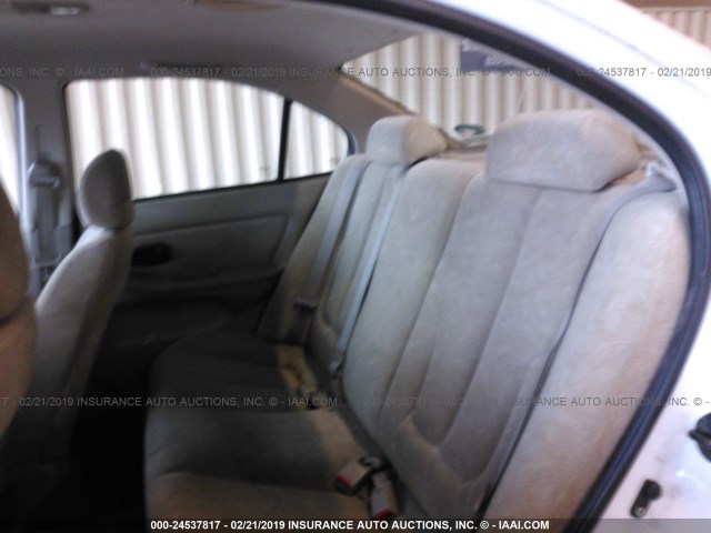 KMHDN45D03U556551 - 2003 HYUNDAI ELANTRA GLS/GT WHITE photo 8