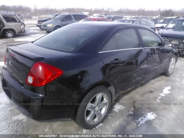 1G2ZH528X54110364 - 2005 PONTIAC G6 GT BLACK photo 4