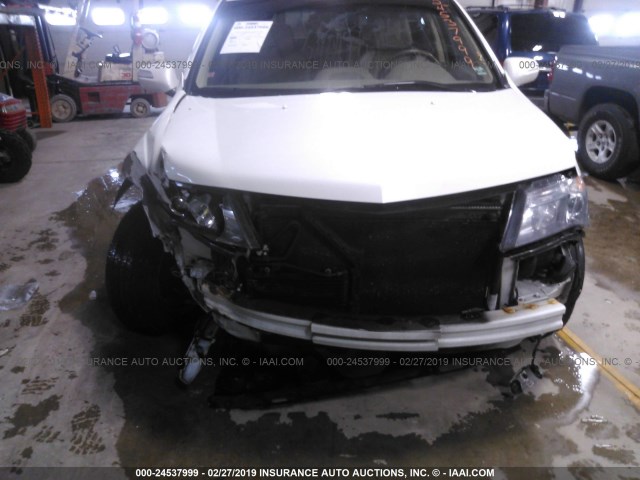 2HNYD28628H548319 - 2008 ACURA MDX TECHNOLOGY WHITE photo 6