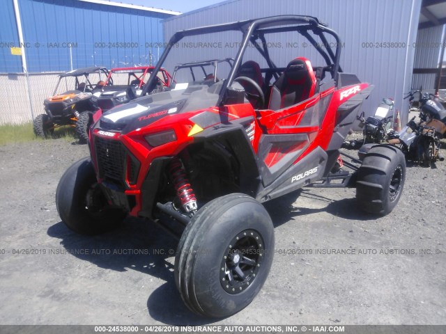 3NSVEL924KF582104 - 2019 POLARIS RZR RED photo 2