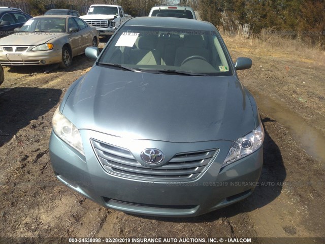 4T1BE46K98U747333 - 2008 TOYOTA CAMRY CE/LE/XLE/SE GRAY photo 6