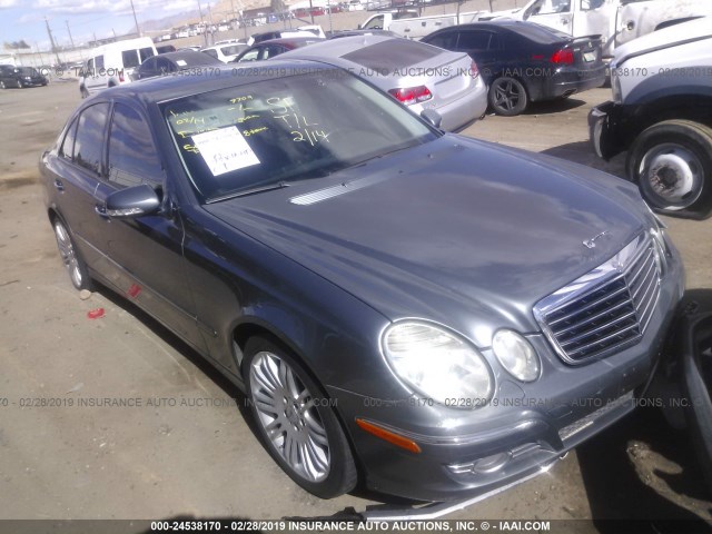 WDBUF56X57B171891 - 2007 MERCEDES-BENZ E 350 GRAY photo 1