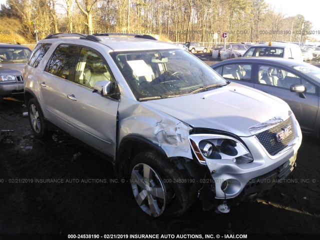 1GKKVRED5CJ200594 - 2012 GMC ACADIA SLT-1 SILVER photo 1