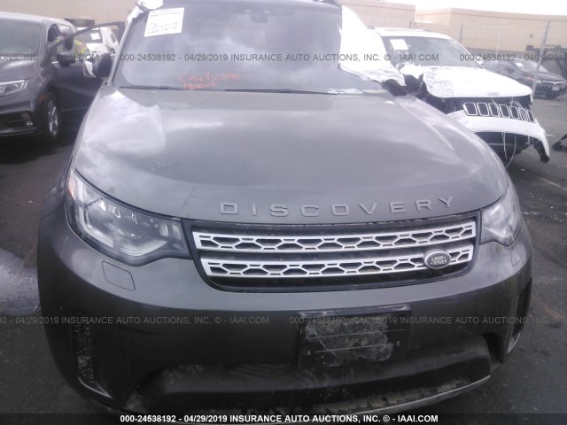 SALRRBBK4HA013663 - 2017 LAND ROVER DISCOVERY HSE GRAY photo 10