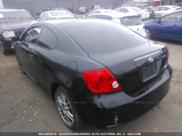 JTKDE167360139960 - 2006 TOYOTA SCION TC შავი ფოტო 3