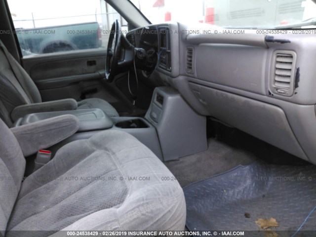 2GCEK19T0Y1157045 - 2000 CHEVROLET SILVERADO K1500 RED photo 5