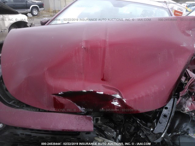 1C3CDFBBXFD330396 - 2015 DODGE DART SXT BURGUNDY photo 10