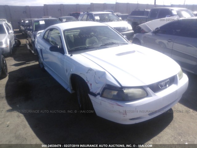 1FAFP40492F116416 - 2002 FORD MUSTANG WHITE photo 1