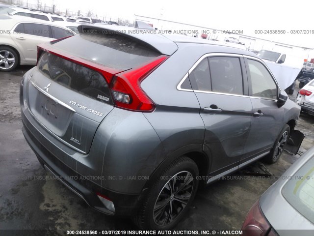 JA4AT5AA5KZ000777 - 2019 MITSUBISHI ECLIPSE CROSS SE/SEL GRAY photo 4