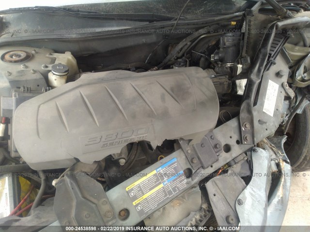 2G2WP552271110970 - 2007 PONTIAC GRAND PRIX BLUE photo 10