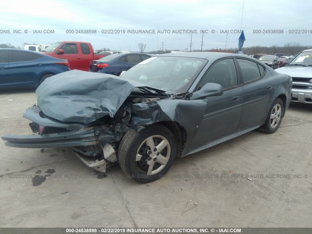 2G2WP552271110970 - 2007 PONTIAC GRAND PRIX BLUE photo 2