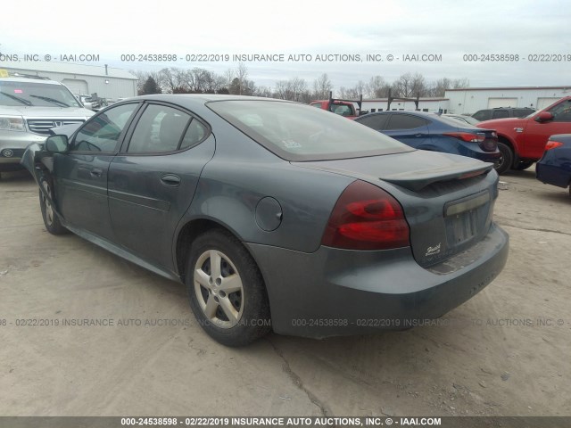 2G2WP552271110970 - 2007 PONTIAC GRAND PRIX BLUE photo 3