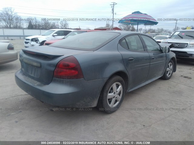 2G2WP552271110970 - 2007 PONTIAC GRAND PRIX BLUE photo 4