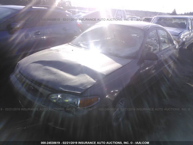 3FAFP13P82R122926 - 2002 FORD ESCORT GRAY photo 2