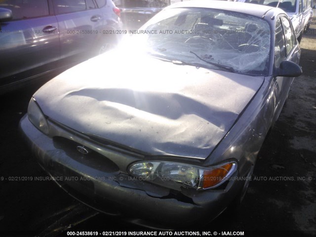 3FAFP13P82R122926 - 2002 FORD ESCORT GRAY photo 6