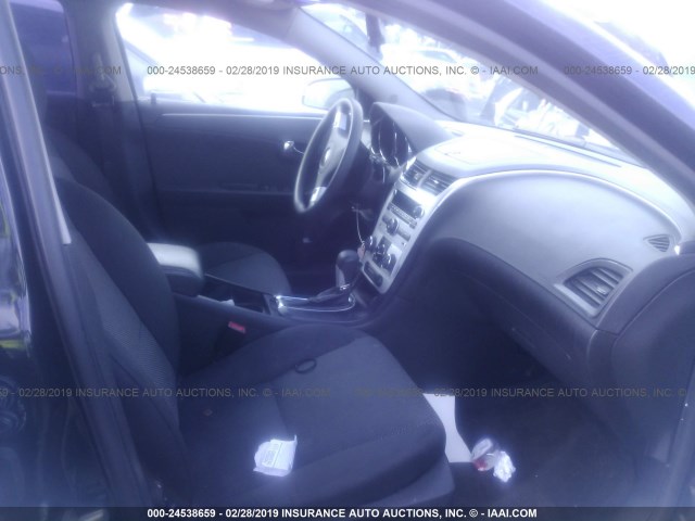 1G1ZC5E09CF292875 - 2012 CHEVROLET MALIBU 1LT BLACK photo 5