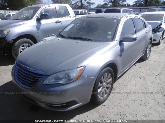 1C3CCBBB2DN549954 - 2013 CHRYSLER 200 TOURING SILVER photo 2