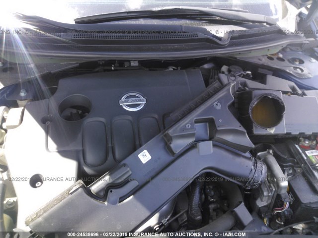 1N4AL24E29C158256 - 2009 NISSAN ALTIMA 2.5S BLUE photo 10