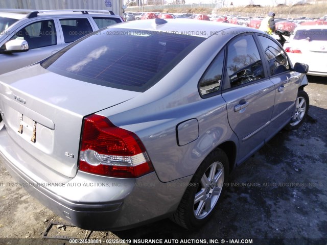 YV1MS390162153526 - 2006 VOLVO S40 2.4I GRAY photo 4