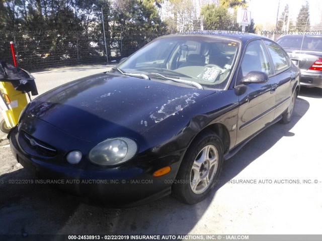 1FAFP52S7WG233915 - 1998 FORD TAURUS LX/SE BLACK photo 2