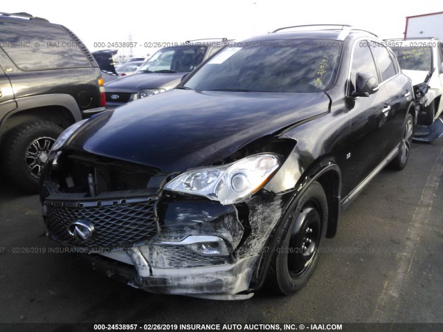 JN1BJ0RP3HM387026 - 2017 INFINITI QX50 BLACK photo 2