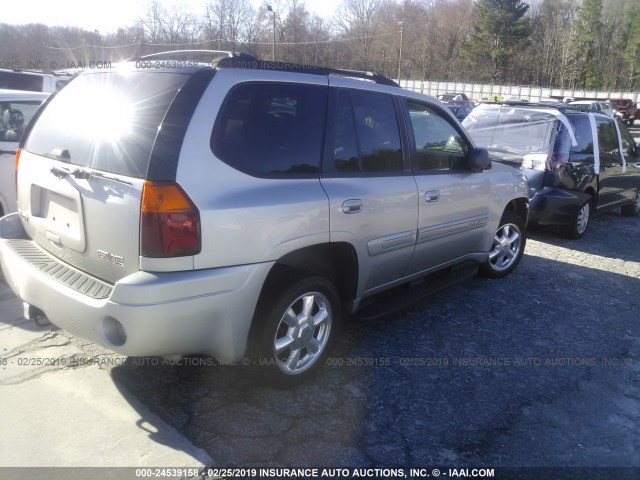 1GKDS13S452247147 - 2005 GMC ENVOY SILVER photo 4