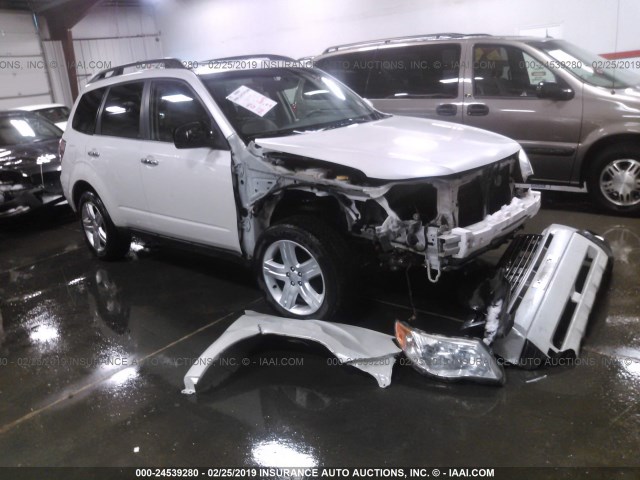 JF2SH64699H757417 - 2009 SUBARU FORESTER 2.5X LIMITED WHITE photo 1