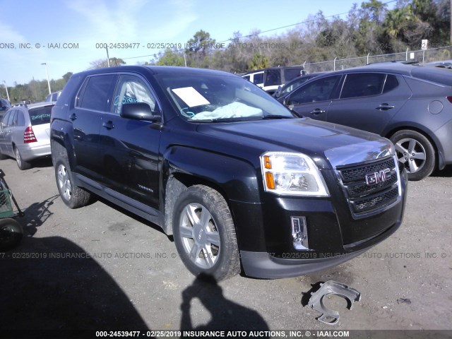 2GKALMEK5E6137208 - 2014 GMC TERRAIN SLE BLACK photo 1