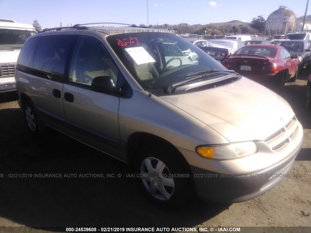 2B4GP45R9WR754115 - 1998 DODGE CARAVAN SE/SPORT GOLD photo 1