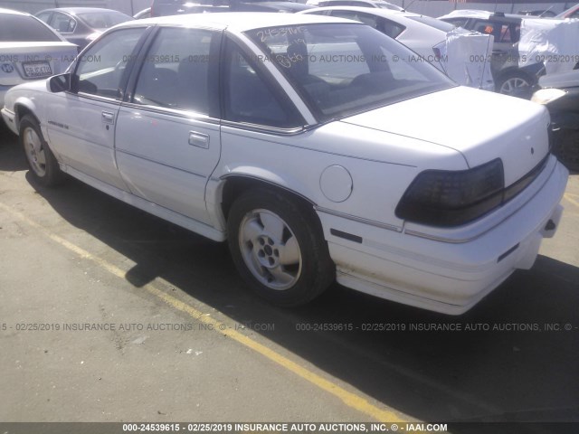 1G2WJ52M5TF219482 - 1996 PONTIAC GRAND PRIX SE 白色 照片 3