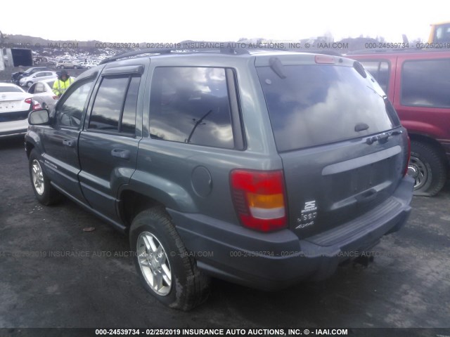 1J4GW48S04C175289 - 2004 JEEP GRAND CHEROKEE LAREDO/COLUMBIA/FREEDOM 绿色 照片 3