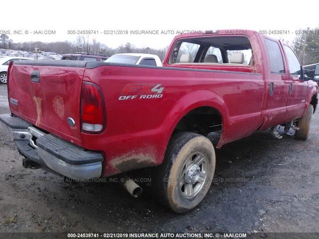 1FTWW31P75EC12281 - 2005 FORD F350 SRW SUPER DUTY Unknown photo 4