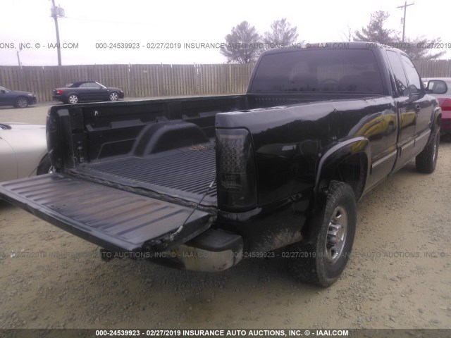 1GCGK29U7YE362478 - 2000 CHEVROLET SILVERADO K2500 BLACK photo 4