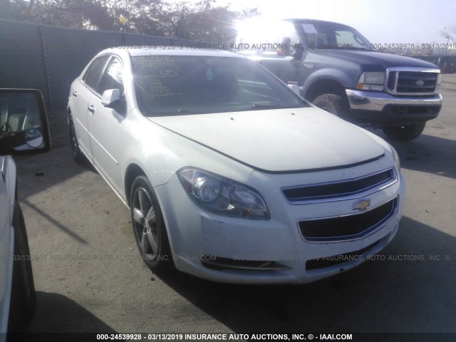 1G1ZD5EU1CF294877 - 2012 CHEVROLET MALIBU 2LT WHITE photo 1