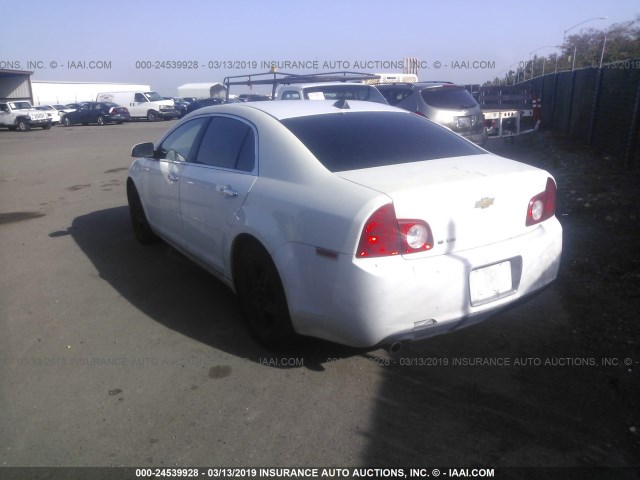 1G1ZD5EU1CF294877 - 2012 CHEVROLET MALIBU 2LT WHITE photo 3