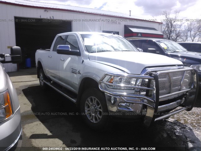 3C6UR5FL0FG615150 - 2015 RAM 2500 LARAMIE WHITE photo 1