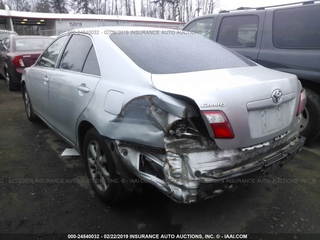 4T1BE46K77U528319 - 2007 TOYOTA CAMRY NEW GENERAT CE/LE/XLE/SE SILVER photo 3