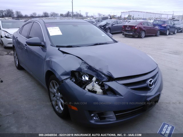 1YVHP82B595M02540 - 2009 MAZDA 6 S GRAY photo 1