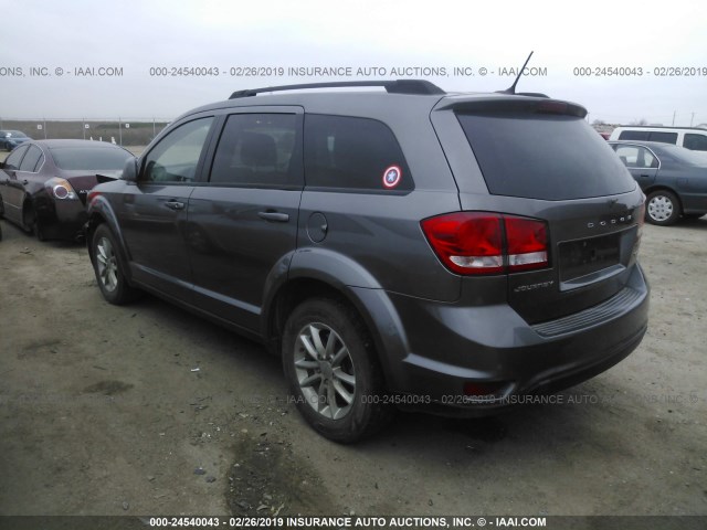 3C4PDCBB9DT538420 - 2013 DODGE JOURNEY SXT GRAY photo 3